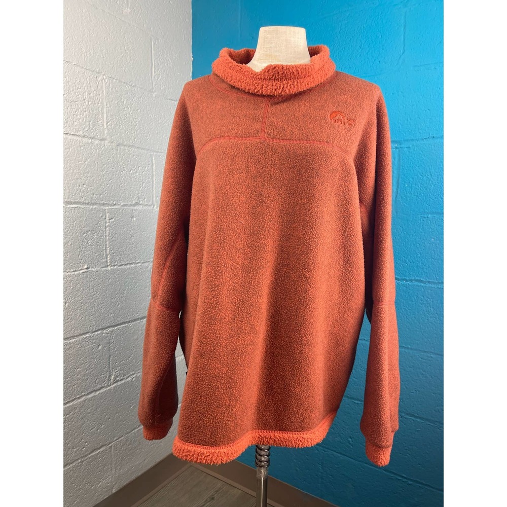Large orange lowe alpine sweatshirt